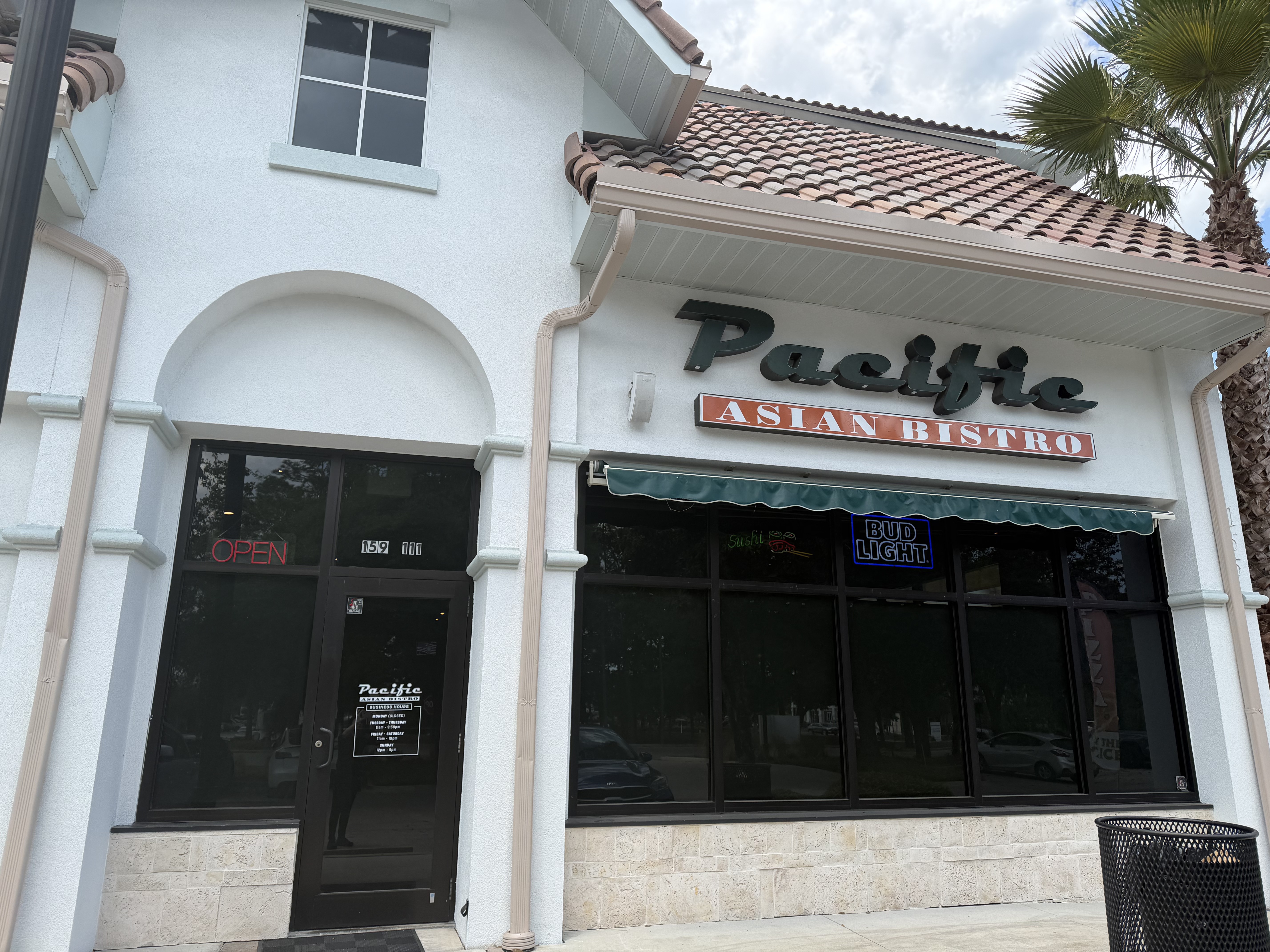 Pacific Asian Bistro storefront